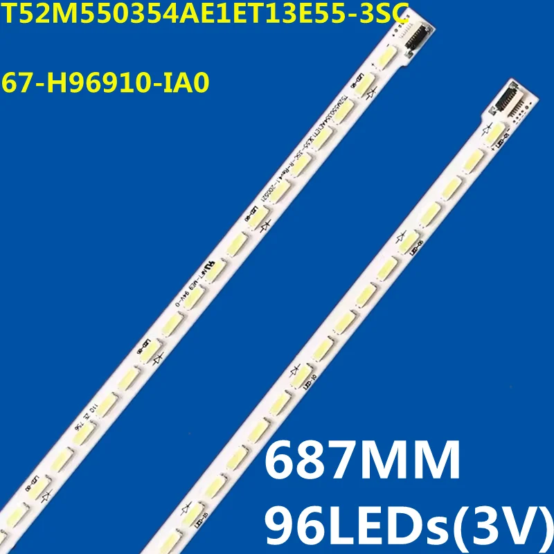 tira de retroiluminacao led para t52m550354ae1et13e553sc 67 h96910 ia0 55l3300cs 55l3305cs 55ce6110a3 th55as650c pcs 01