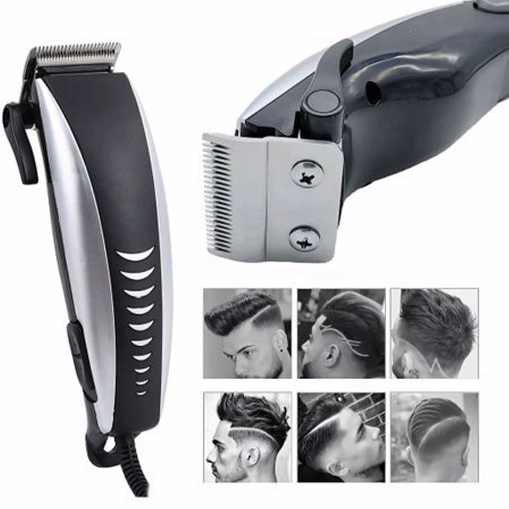 maquina-de-cortar-cabelo-e-aparador-de-barba-profissional-conjunto-de-9-pecas-eletrico-110v-220v