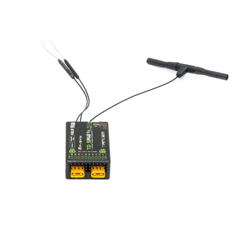 Frsky Tandem dual-band receivers receiver RX TD SR12 TDSR12 2.4Ghz / 900Mhz  Long Range Telemetry ADV Stabilizer Function