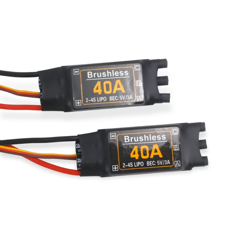 뛰어난 품질의 새 제품 30/40A 단기 ESC 브러시리스 2-4S 5V 3A UBEC 포함 RC FPV 쿼드콥터 RC 항공기 헬리콥터용