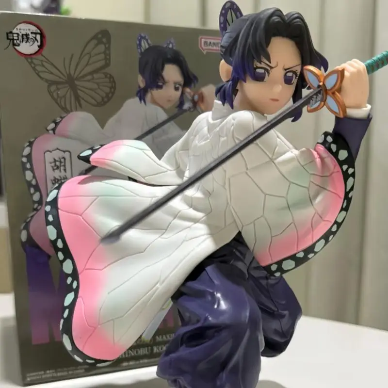 

In Stock Original BANPRESTO MAXIMATIC Demon Slayer SHINOBU KOCHO 18cm Limited Edition Toys Model Ornaments Statue Birthday Gifts