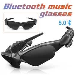 Smart Wireless Bluetooth Sunglasses Smart Glasses Headset Stereo Outdoor In Car Sport Earphone Calling Music Anti-Blue Eyeglasse