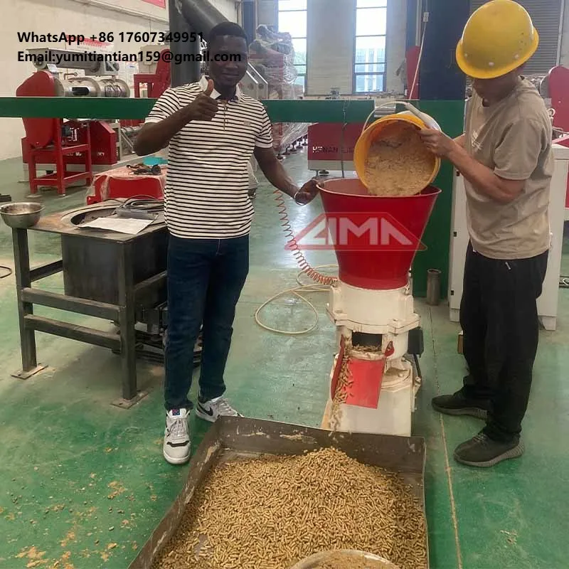 LIMA 100kg/h Pellet Making Machines to Make Feed for Cattle Sheep Chicken Goat Bird for Animal Feed Processing Machine
