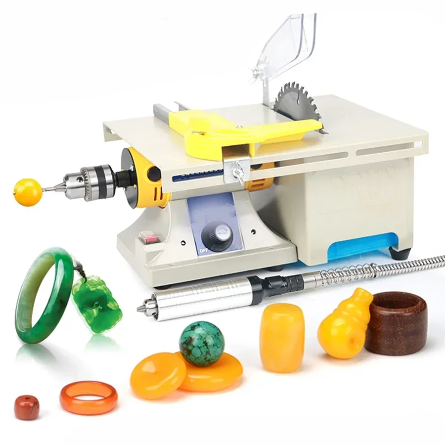 2026/Jewelry Tools Gold Polishing Motor Bench Grinding Polishing Mahine
