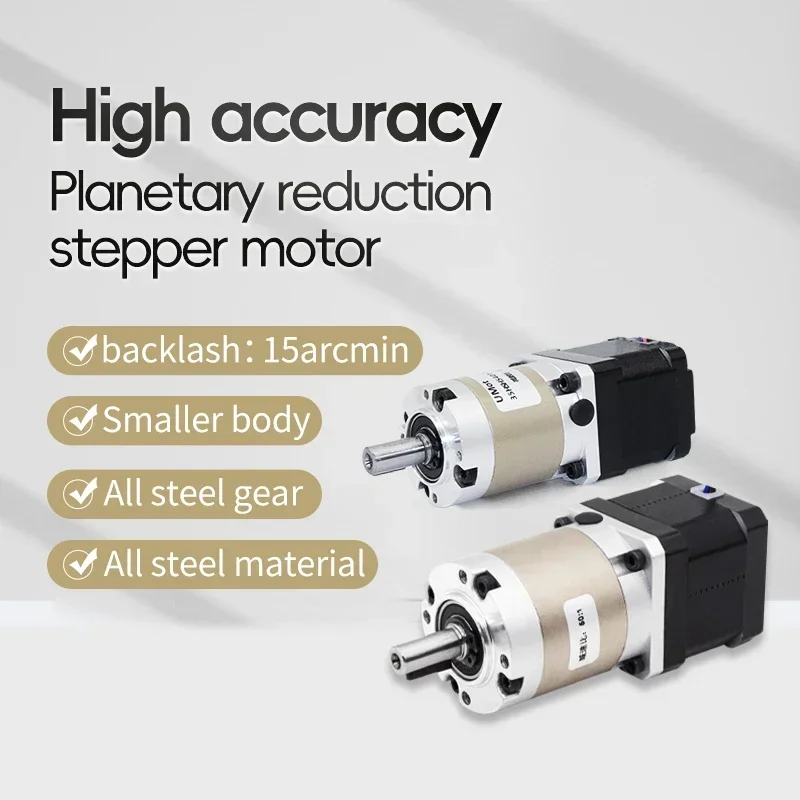 UMOT 20*30/20*41mm Holding Torque 15/30mN.m DC 24V Nema 8 Gear Stepper Motor with Planetary Gearbox Speed Reducer Ratio 1:4-1:70