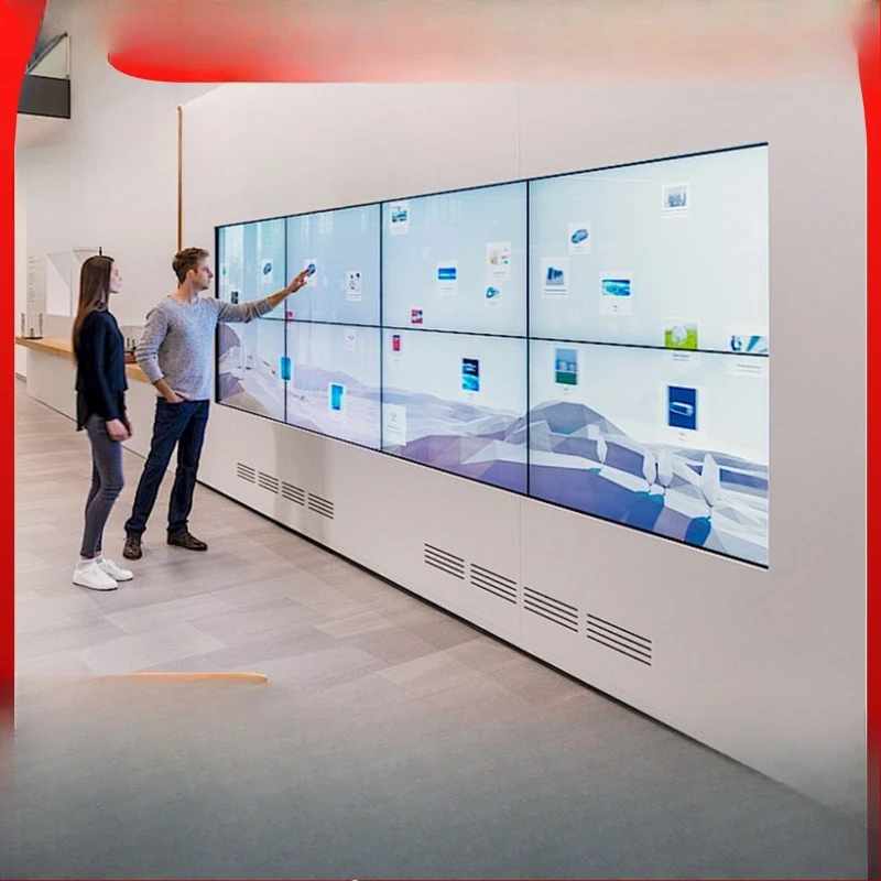 

46/49/55/65 inch LCD splicing screen TV wall seamless meeting room exhibition hall