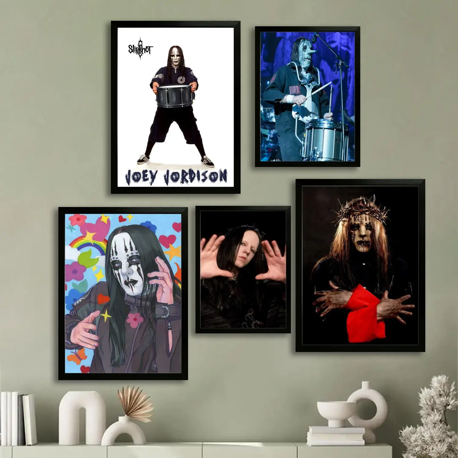 

joey jordison Canvas Art Poster and Wall Art Picture Print, Modern Family Bedroom Decor Posters,Decorative painting