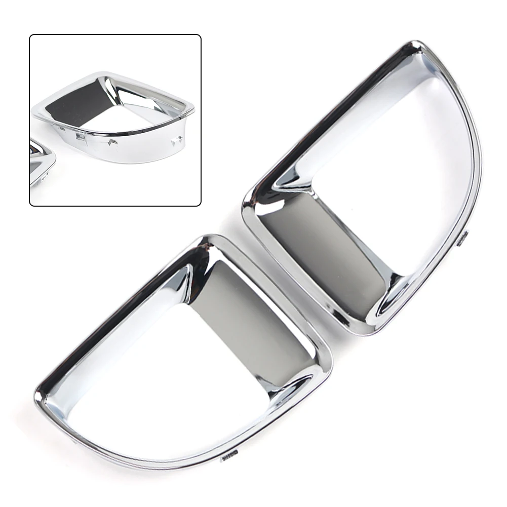 

2pcs Automobile Front Bumper Ventilation Frame Front Bumper Ventilation Frame 51117255117 For MiNi R55 R56 R57 R58 R59 2007-2015