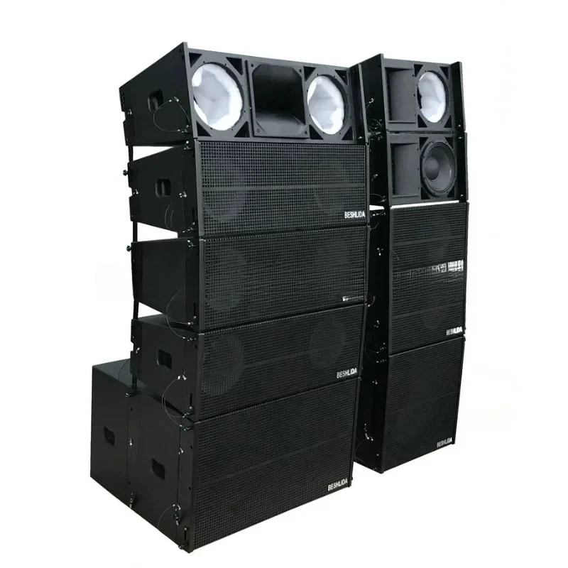 Box 12-Inch Large Performance Birch Plywood Line Array Empty Speaker