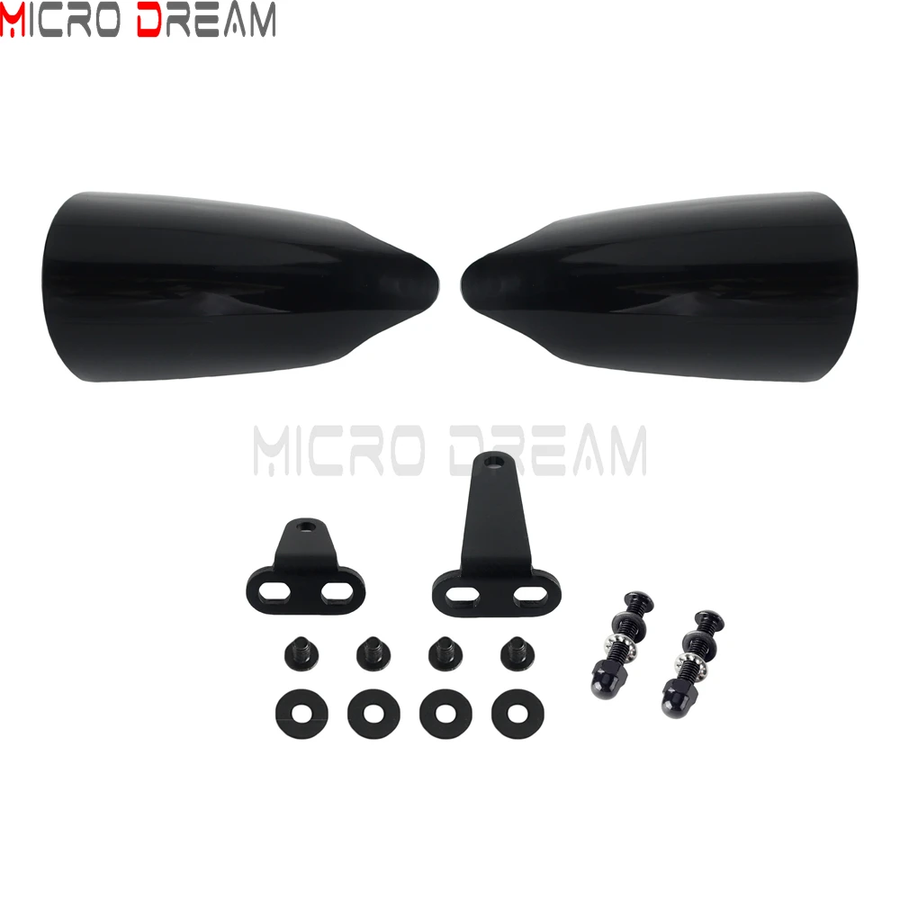 For Harley Touring Street Electra Glide FLHX FLHXS FLHTP FLHT Motorcycle Handguards Protector Handlebar Hand Guard Shield Cover