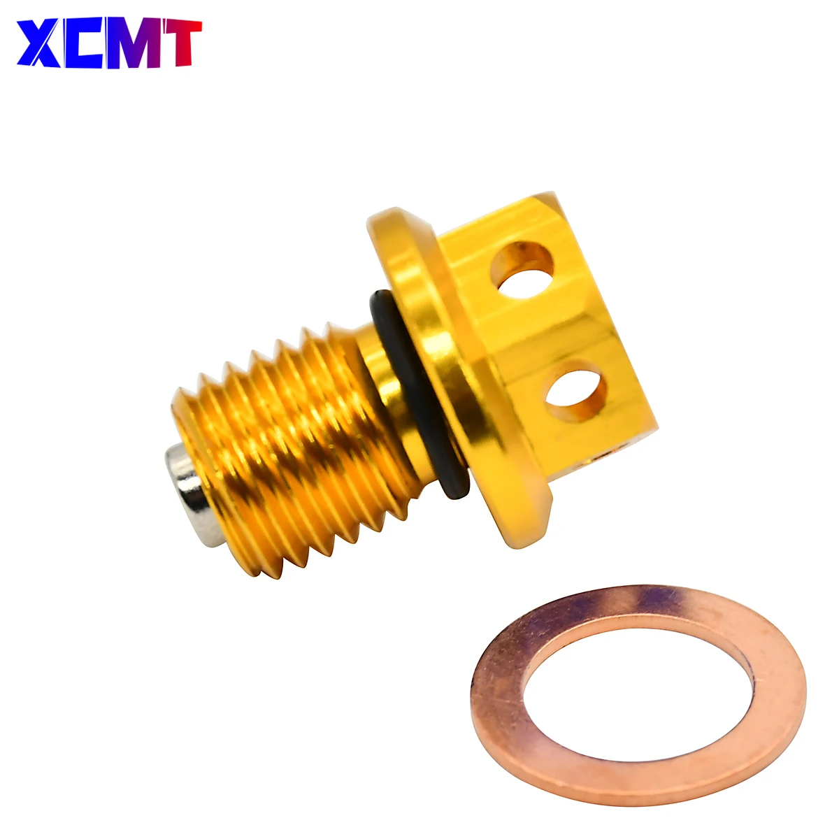 Motorcycle M12x1.5 Magnetic Oil Drain Plug Bolt Oil Drain Sump Nut Fit For Honda Kawasaki Yamaha Motocross Scooter ATV Quad Bike