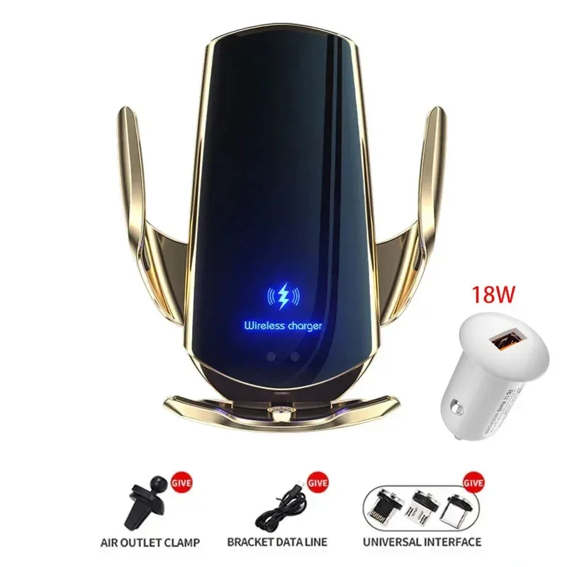 30w carro carregador sem fio magnético automático montagem do carro suporte do telefone móvel accessrios indução infravermelha para iphone xiaomi