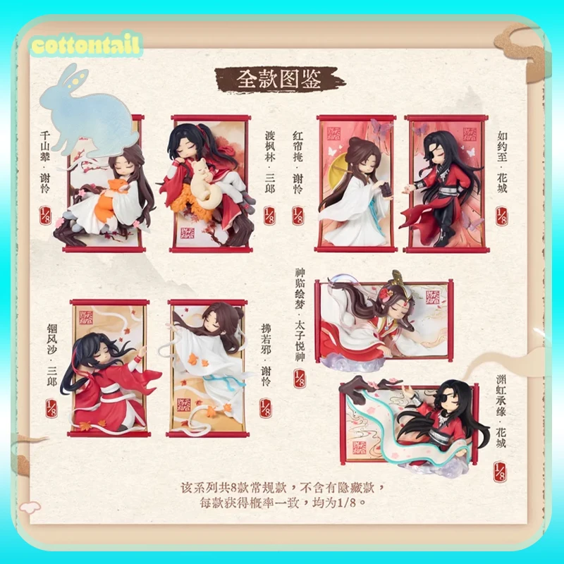 

Коллекционные игрушки-сюрпризы из серии «Благословение небесного чиновника» (TGCF) — аниме-аксессуары, подарки для детей