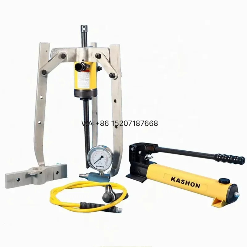 Wmwmnu 20 Tons BHP-Series Hydraulic Grip Puller Set 3 Jaws and 2 Jaws Replaceable Remove Bearings Kit for