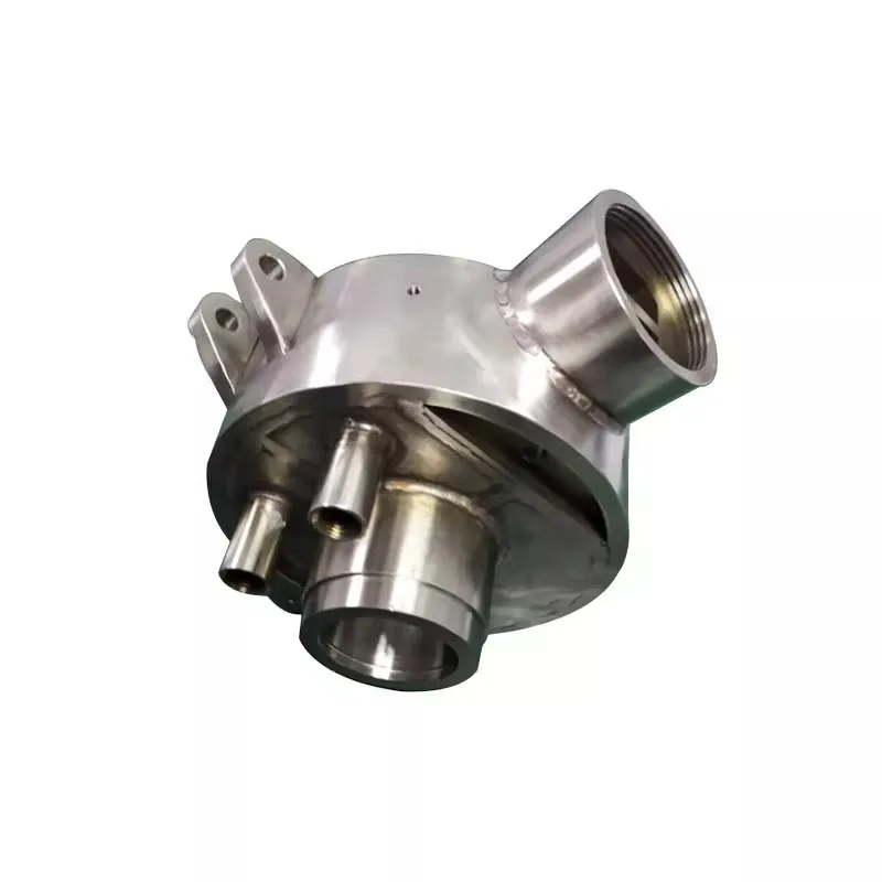 

Customized Stainless Steel CNC Welded Pump Body CNC Machined Parts CNC Turning and Welding Service