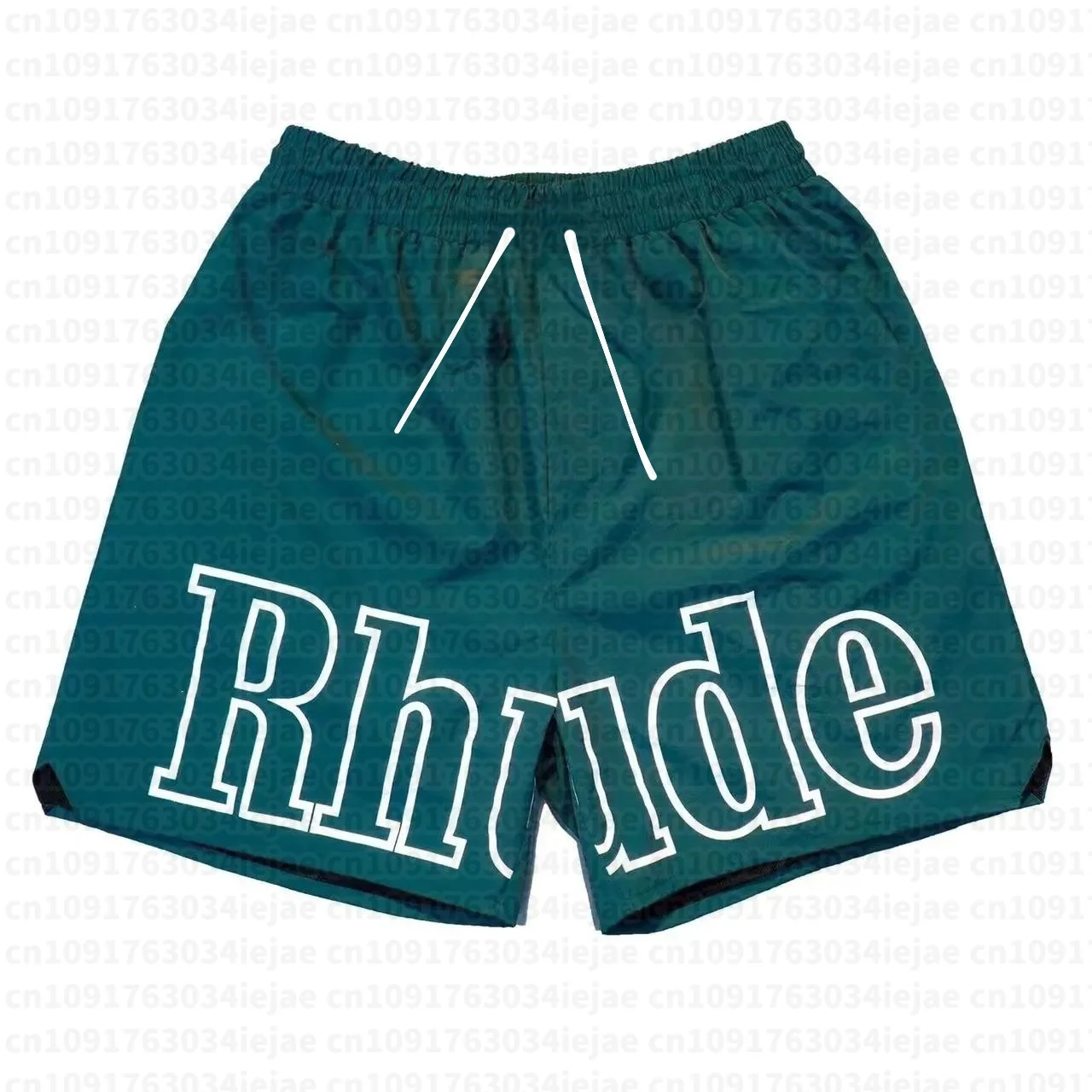 Herren Street Fashion Rhude Kid Casual Shorts Sommer Locker Atmungsaktiv Schnell Trocknend Sportshorts Hip-Hop-Stil Buchstaben-Print Shorts – Detail 8