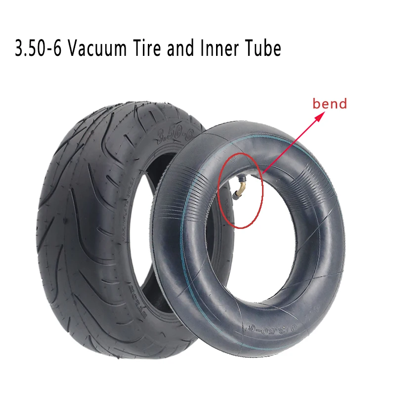 3.50-6 vacuum tire electric scooter balance bike 4.10/3.50-6 inner tube widened wear-resistant