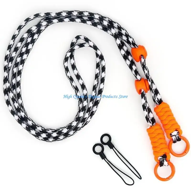 U2JE Fashionable Camera Strap Practical Camera Shoulder Strap Climbing Rope Suitable for Various Cameras Easy to Use 120cm
