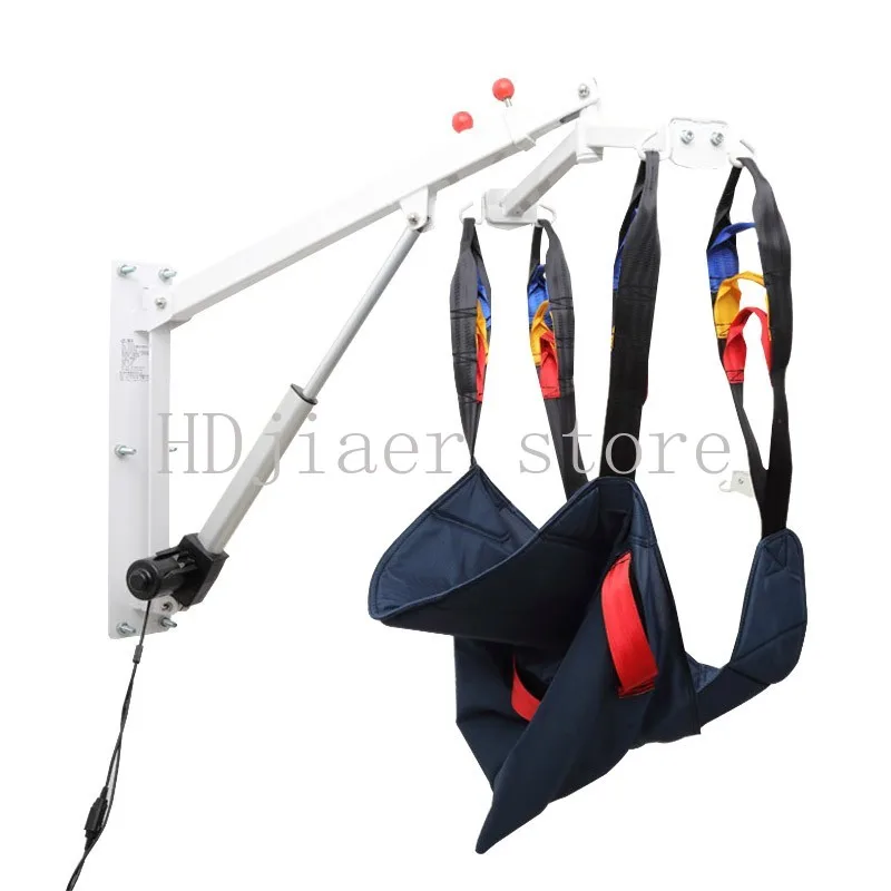 

Wholesale Strong Power Wall Mounted Patient Transfer Lift Lifting Crane Equipment for Paraplegic Disabled Cheap