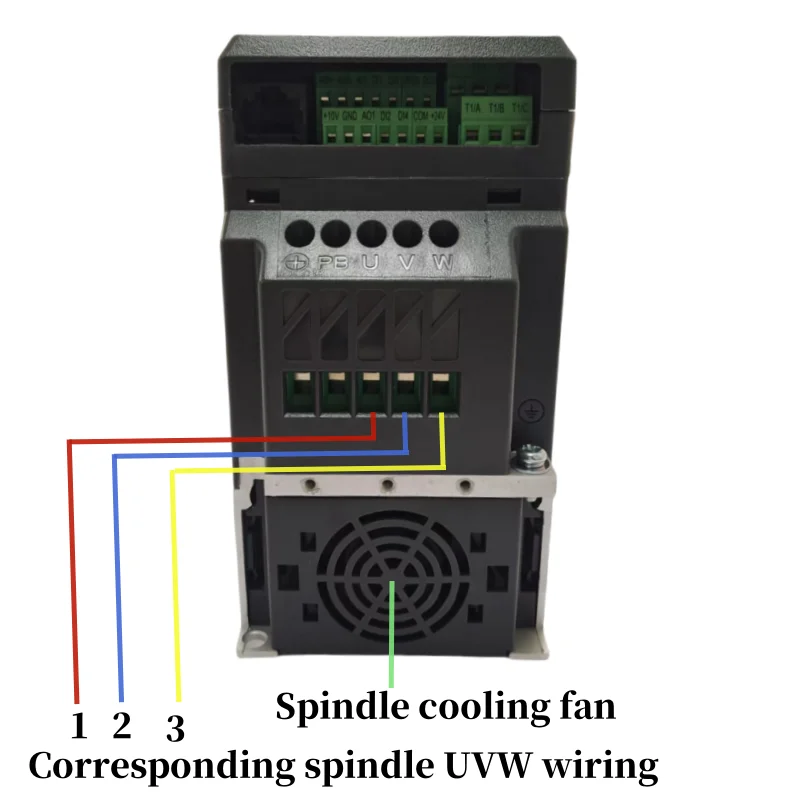 Heavy duty three-phase frequency converter 1.5/2.2/3/4/5.5/7.5 KW220 fan water pump 380V motor speed controller