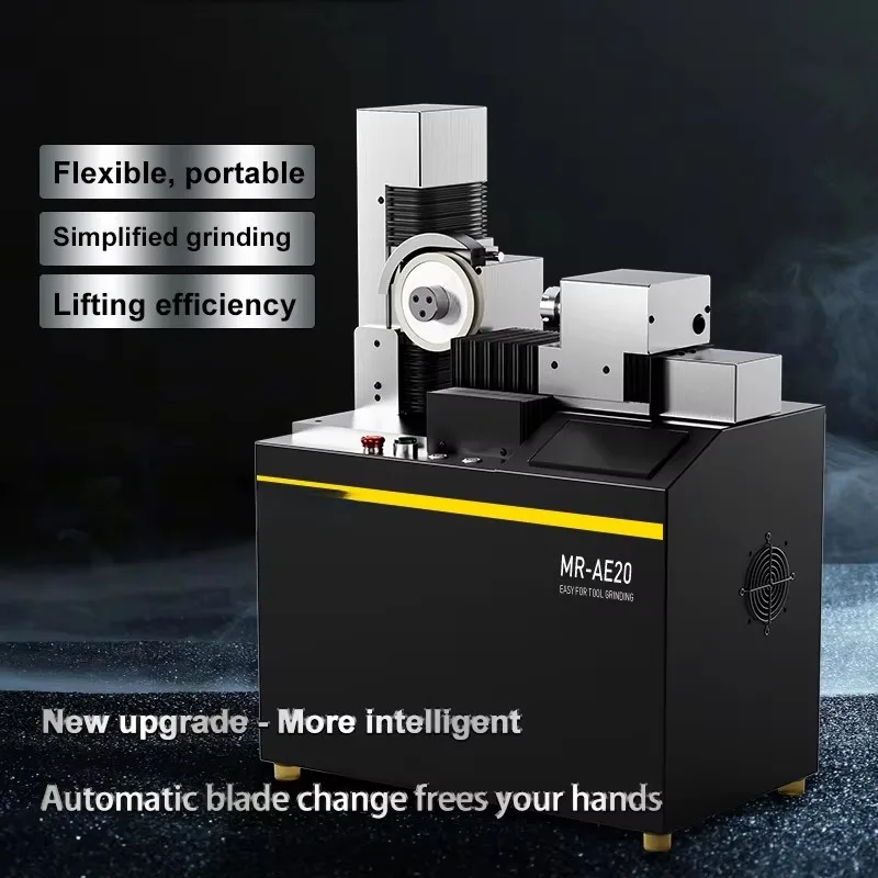 Vollautomatische CNC-Werkzeugschleifmaschine. Hochpräzise Schleifmaschine zum Schleifen von Fräsern