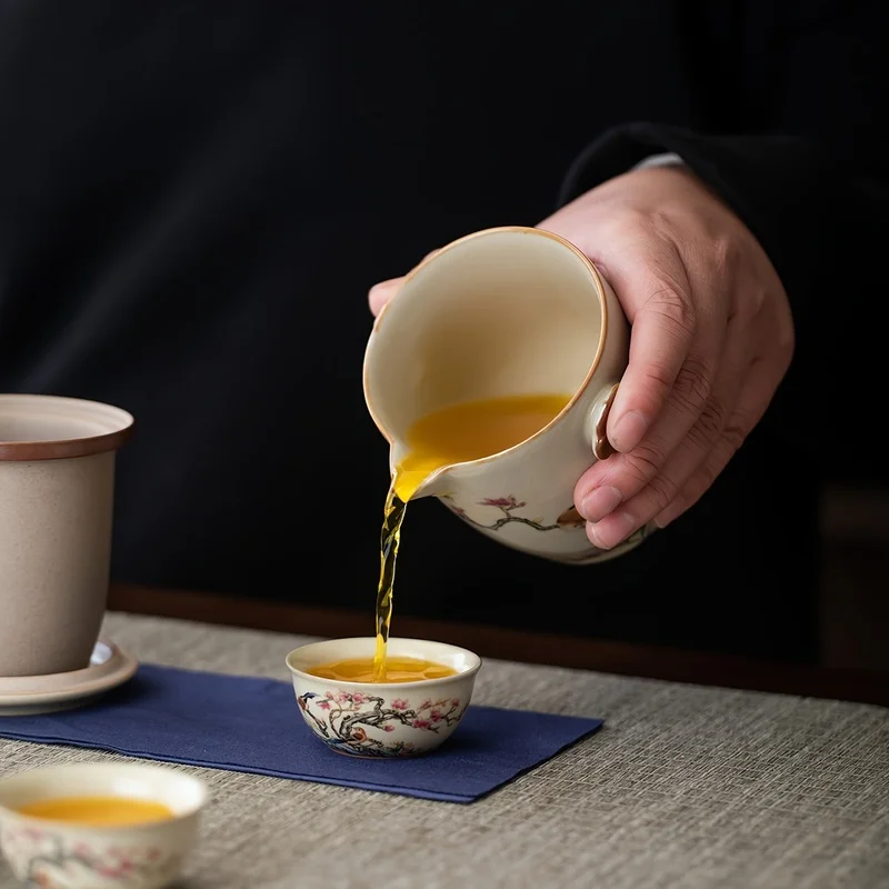 Portable Travel Tea Set with Filter, Perfect for Outdoor Camping, Office, and Home Use – A Thoughtful Gift for Tea Lovers