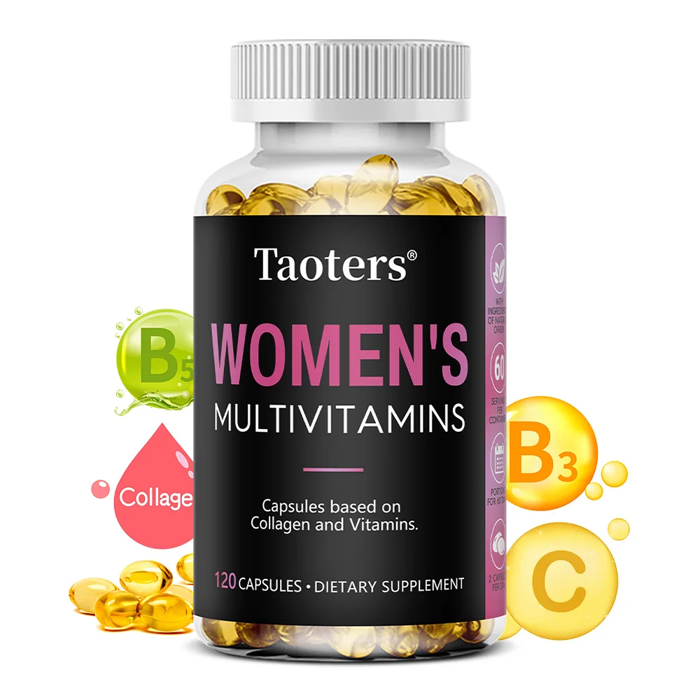 Women's Multi Capsules - Daily Multivitamin To Support Energy and Immune Health, Supports Women 's Daily Wellness - 120 Capsules