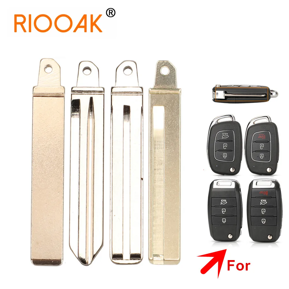 

10pcs Original #156Y Replacement Smart Remote Folding Flip Car Key Blade Blank For Hyundai Verna Kia K5 S522 K3