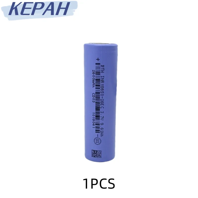 1-16pcs 35A 18650 2600mAh 3.7V lithium-ion rechargeable battery 10A lithium battery for high power consumption of flash Vaping