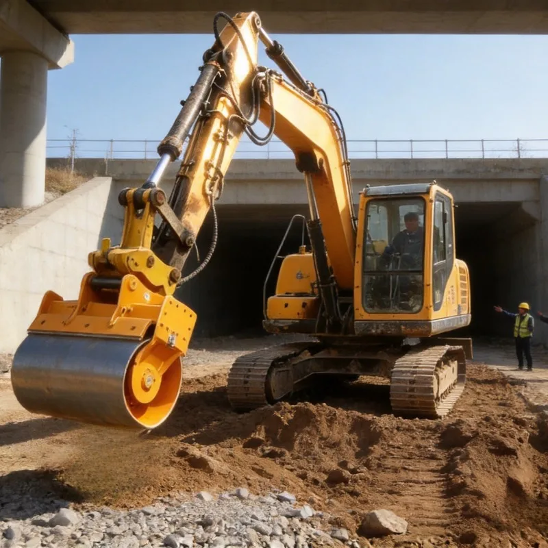 Customized High Frequency Single Drum Vibratory Roller for Narrow Trench and Slope Work Efficient Ground Leveling Backfill