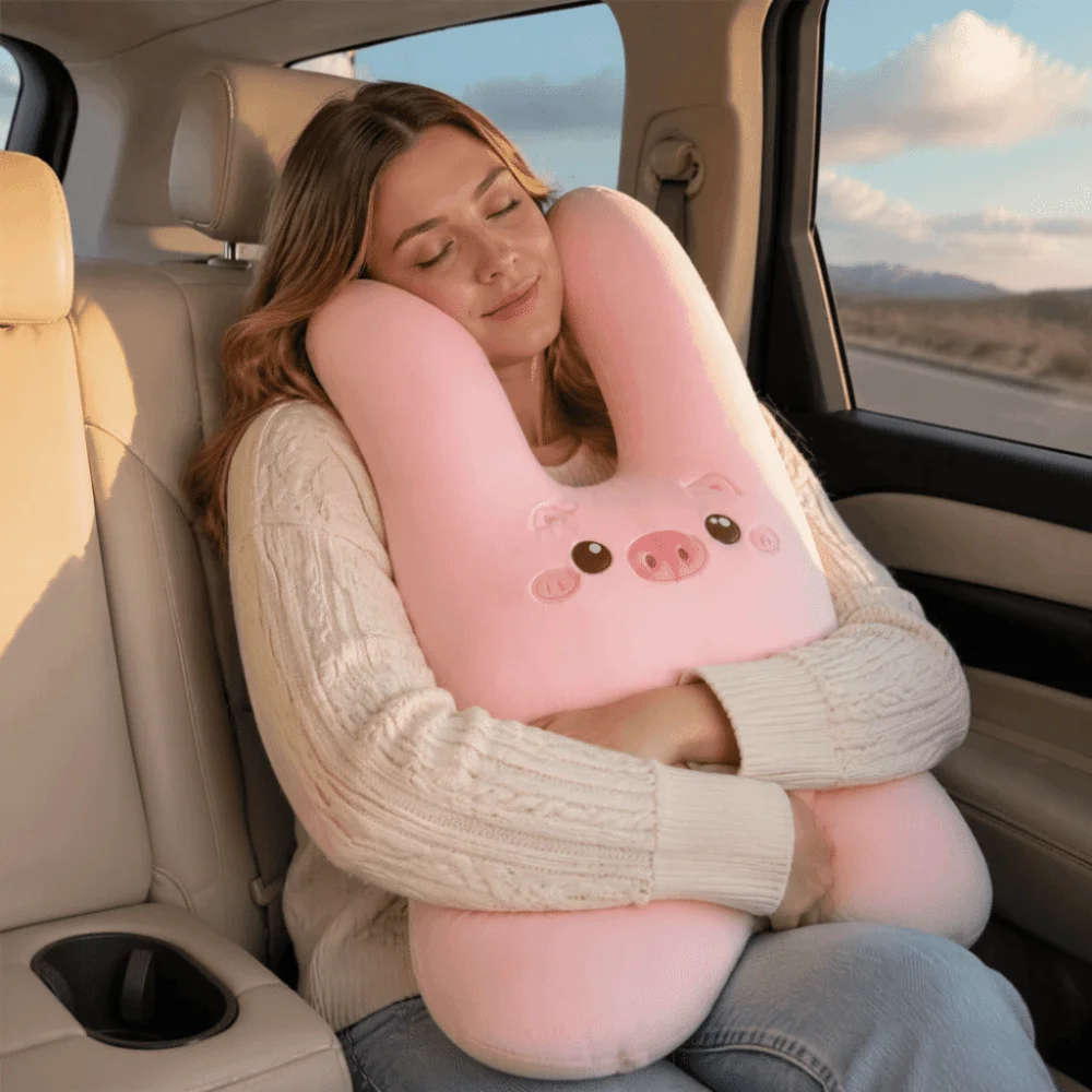 H shape/ Y shape / U shape Car Seat Cushion Cartoon Comfortable Kids Car Pillow General Type High Quality Seat Belt Cover 2