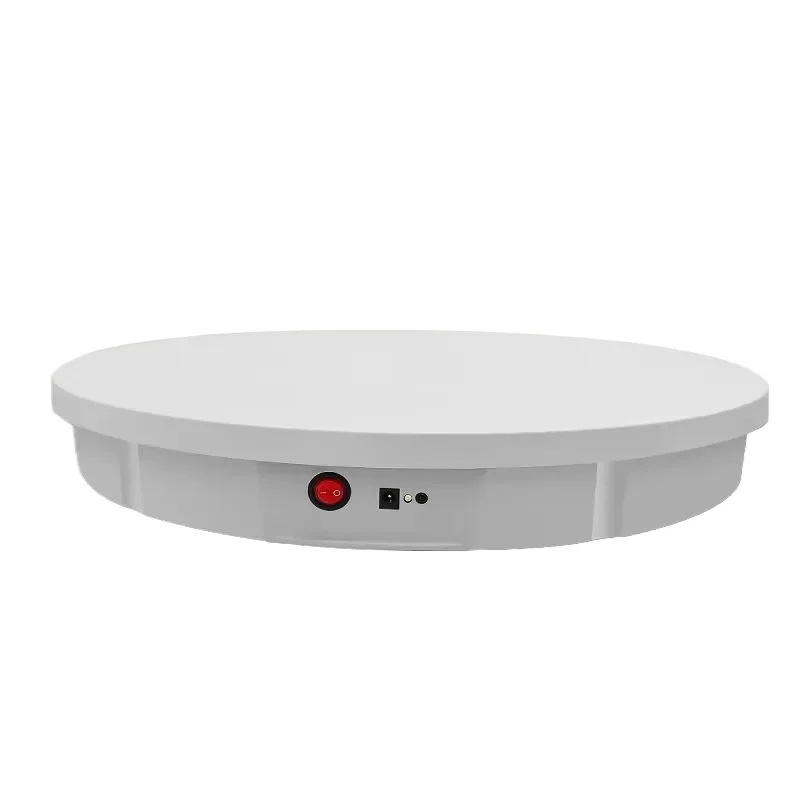 Plastic automatic rotating turntable motion entertainment rotating device remote control