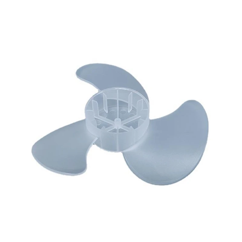 Small Power Plastic Fan Blades Mini Fan Blade 3 Leaves For Hairdryer Motor