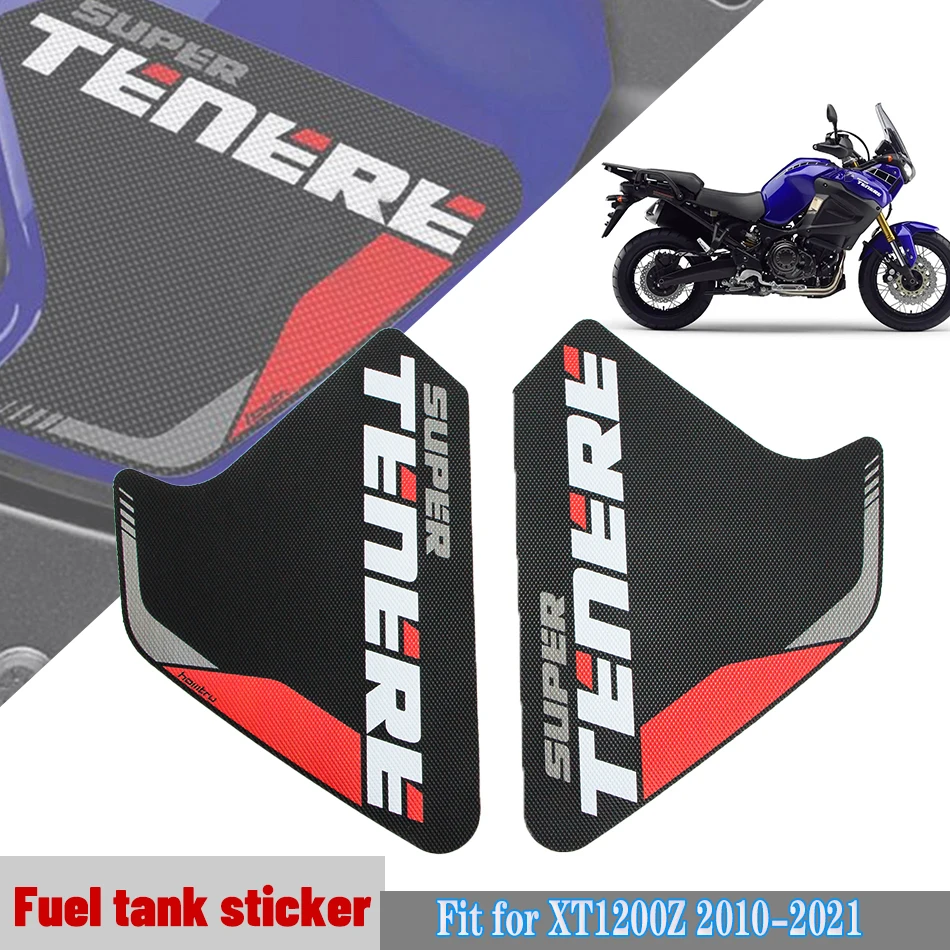 Fit for Yamaha 2010 - 2021 Super Tenere XT1200Z Motorcycle Tank Traction Side Pad Gas Fuel Knee Grip Decal XT1200 Z 2019 2018