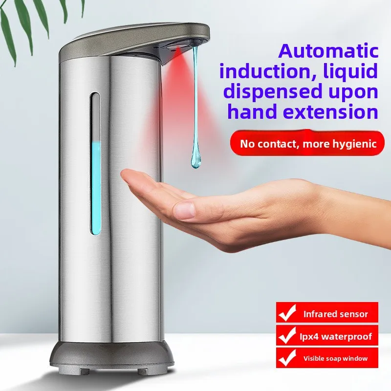 

Автоматический дозатор пенного мыла для дезинфицирующего средства для рук, интеллектуальный сенсорный дозатор мыла, кухонная машина для дезинфицирующего средства для рук