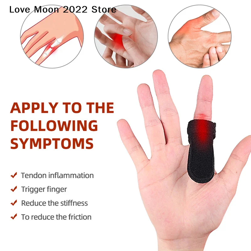 1pcs Adjustable Trigger Finger Splint Pain Relief Corrector Brace for Sprain Dislocation Fracture Straighten Support Health Care