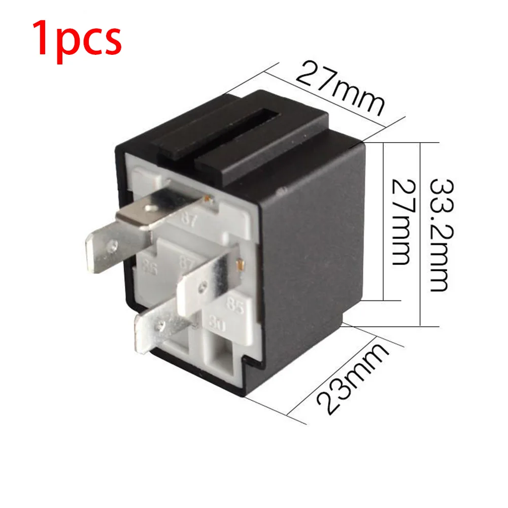 12V 30A Automotive Relay 4PIN Automotive 30AMP 30a Normally Open Contact Fused 30A Fuse Electrical Protection Power Supplies