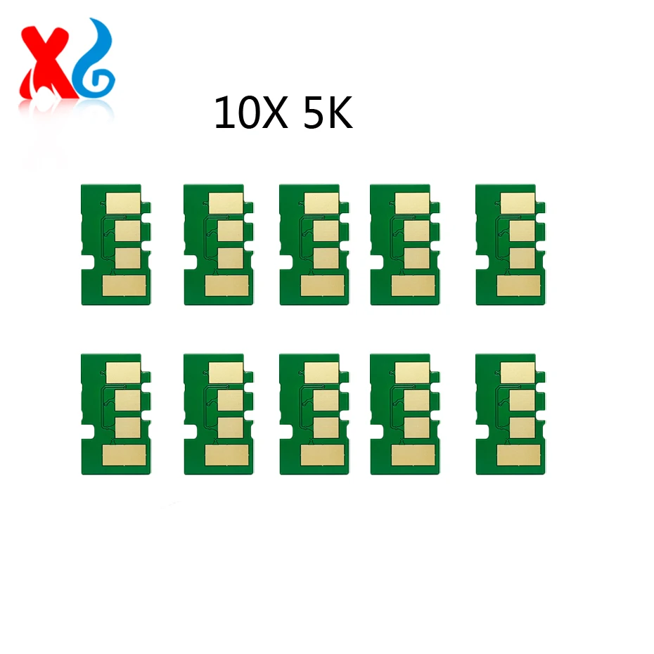 10PCS 5K 106A 107A 105A W1106A W1107A Toner Cartridge Chip For HP Laser 107a 107r 107w MFP 135a 135r 135w 137fnw 5K