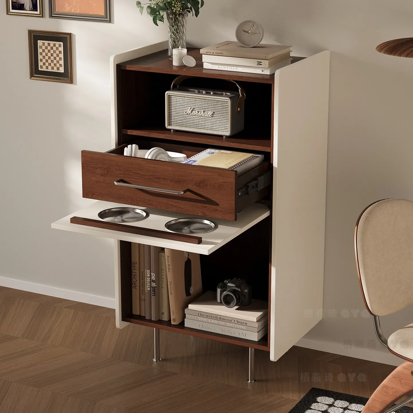 Bedside Wall Cabinets Nordic Displays Drinks Living Room Cabinets Sofas Storage Commode Chambre French Country Furniture