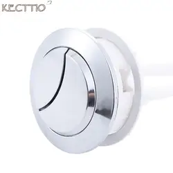 Dual Flush Toilet Water Tank Button, Round Valve, Push Button, Toilet Seat, Bathroom Accessory, 48-55mm