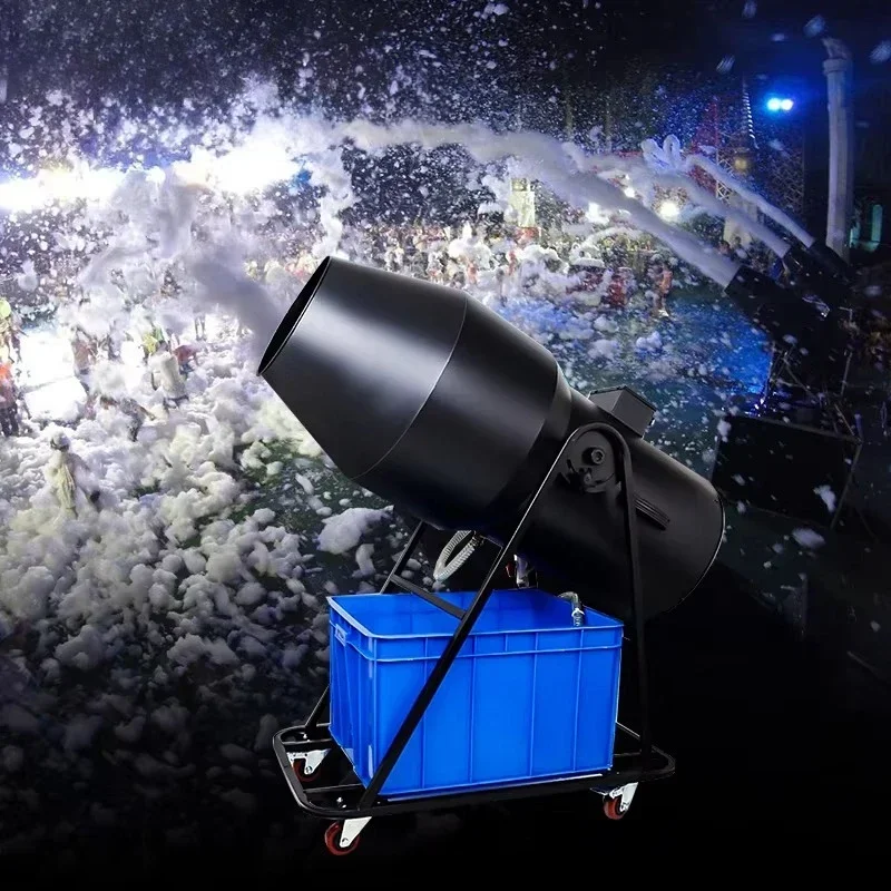 2500W Jet Cannon Party Foam Bubble Machine for Inflatable Water Slide Inflatable Water Park Foam Making Machine