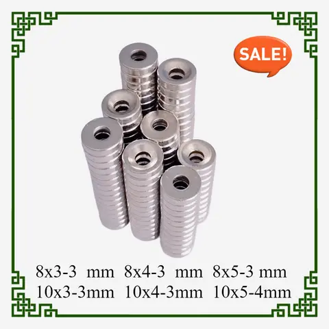 10x3-3 Powerful Magnets Strong Disc Magnets For Fridge, DIY, Building, Scientific, Craft, Education 10*5-4 8x4-3 8x5-3 8x3-3