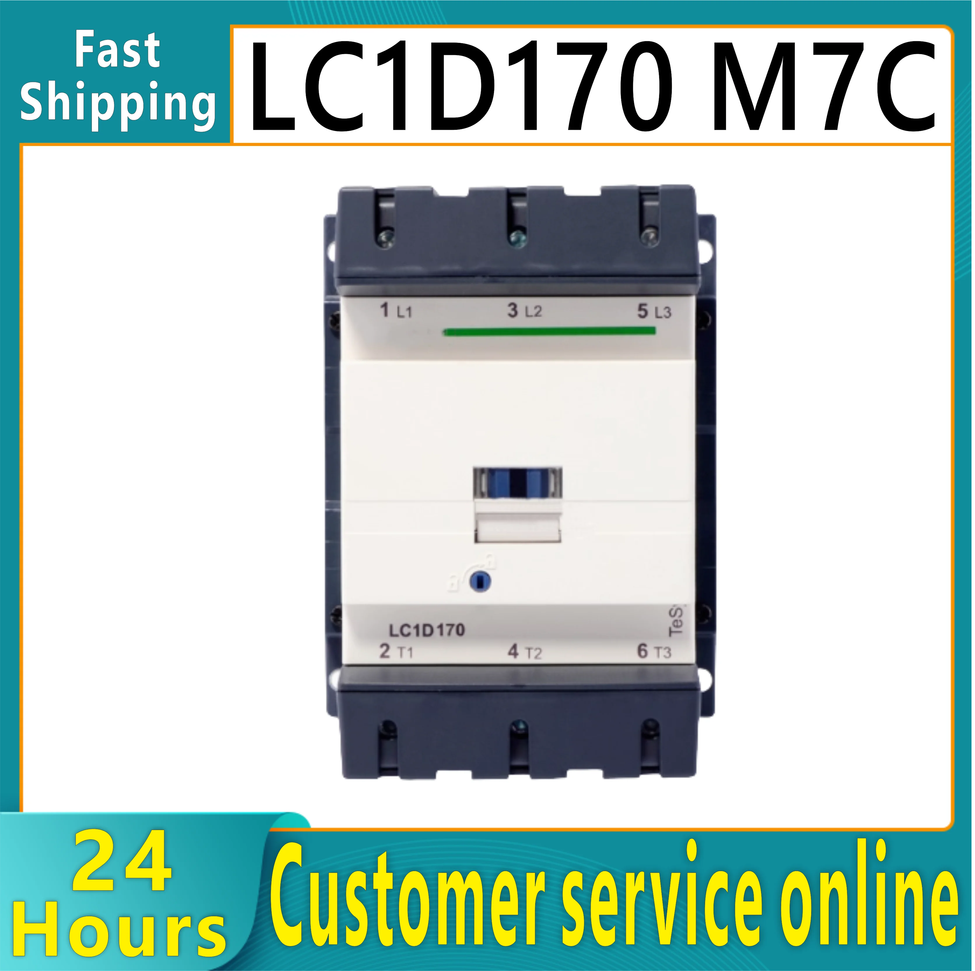 New original AC220V PLC LC1D170 M7C 220V LC1D170M7C module LC1D17000M7C