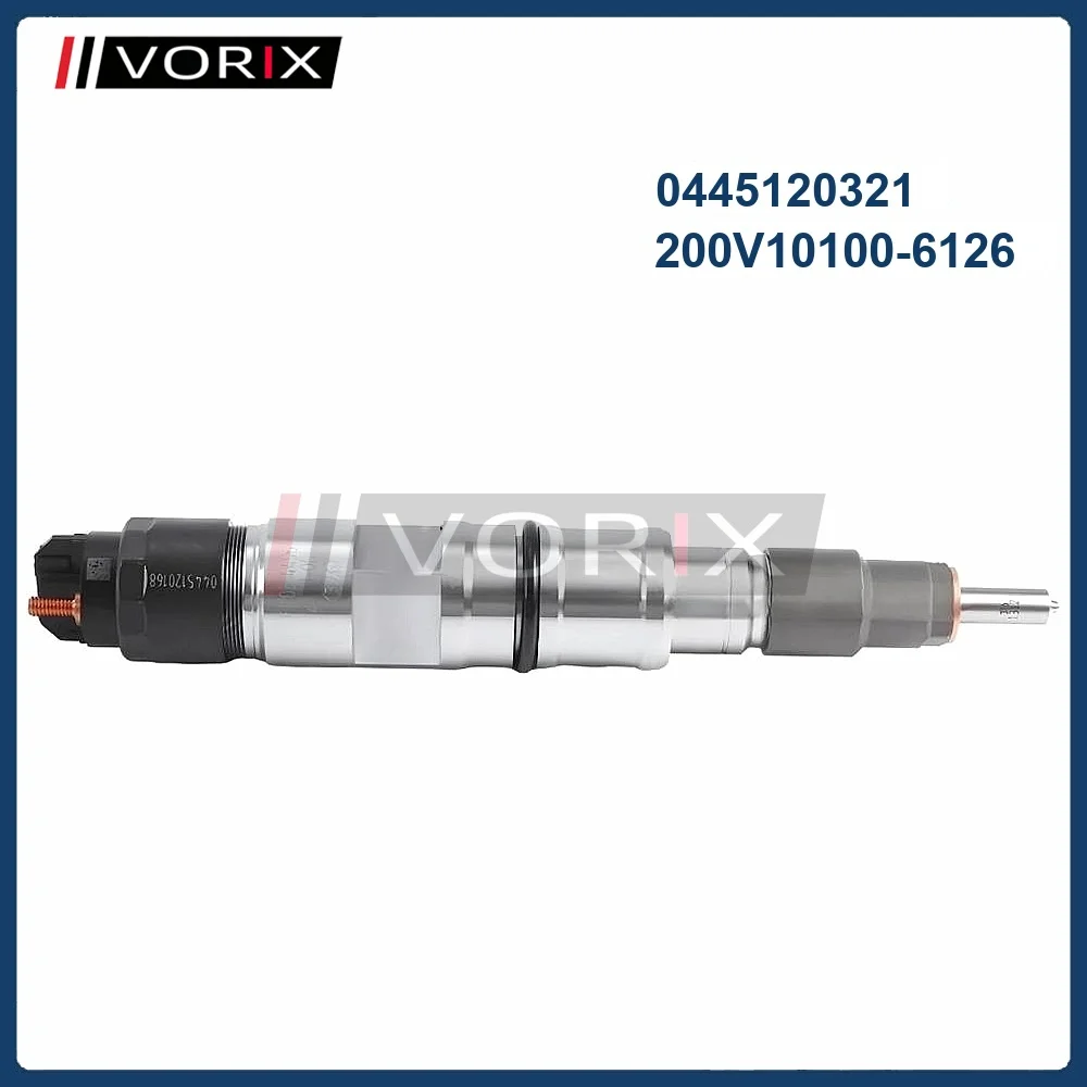 

0445120321 200V10100-6126 Common Rail Diesel Fuel Injector for SINO