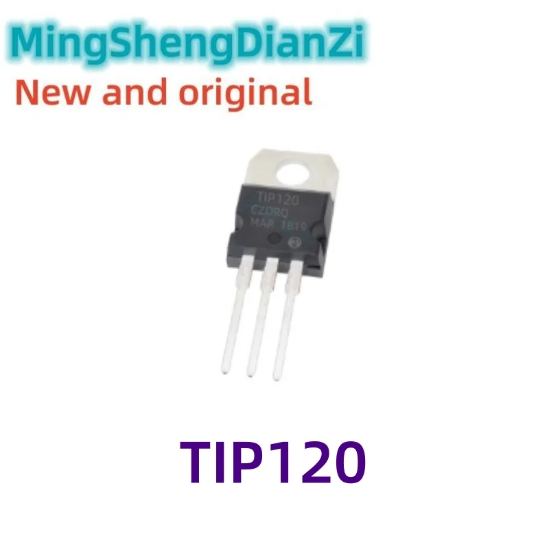 5PCS TIP120 Direct Plug TO-220 Darlington Complementary Silicon Power Transistor NPN Brand New Spot