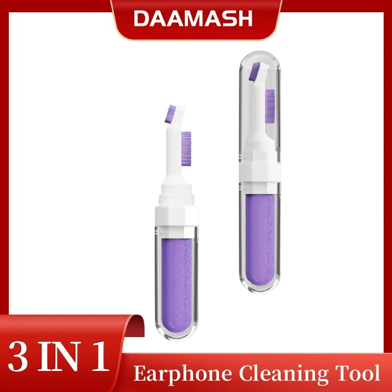 New Design Blue-tooth Earbuds Cleaning Tool For Earphone Case Clearning Brush Durable Cleaner Kit