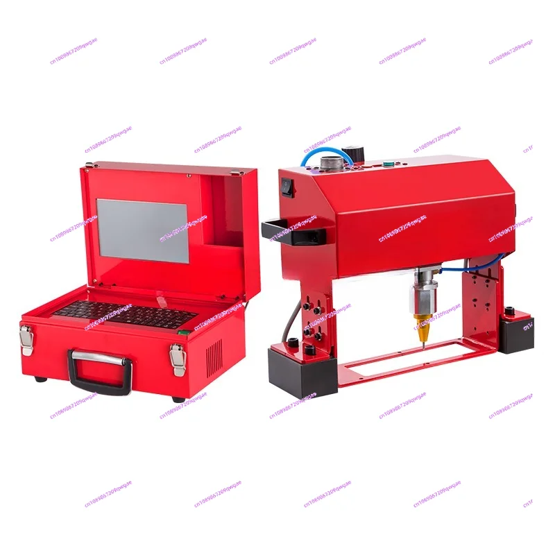 Portable pneumatic marking machine, steel plate metal engraving machine, coding machine