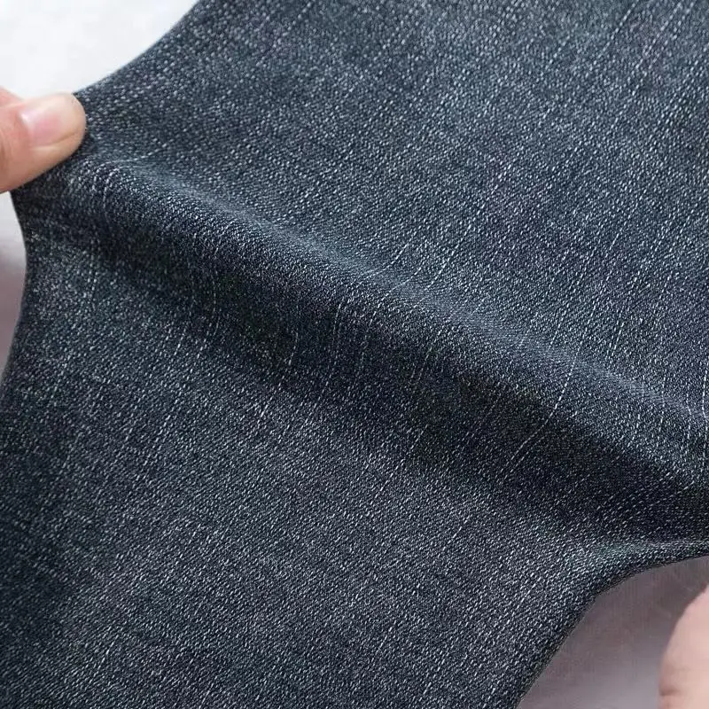 Jeans Vrouw Hoge Taille Show Dunne Lente Herfst Strakke Student Veelzijdige Kleine Voet Potlood Nieuwe Broek Vrouw