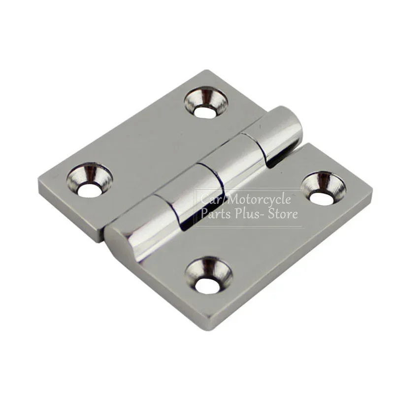 

316 Stainless Steel 50x50mm 38x38mm Marine Grade Square Boat Hinge Top Mirror Polished Cabin Cabinet Door Deck Hinge for Yacht