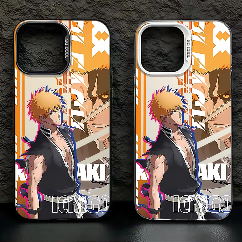 Anime Hitsugaya Toushirou Frosted Case for Samsung Galaxy A37 A36 A35 A34 A32 A26 A25 A24 A23 A22 5G 4G A17 A16 Acrylic Cover
